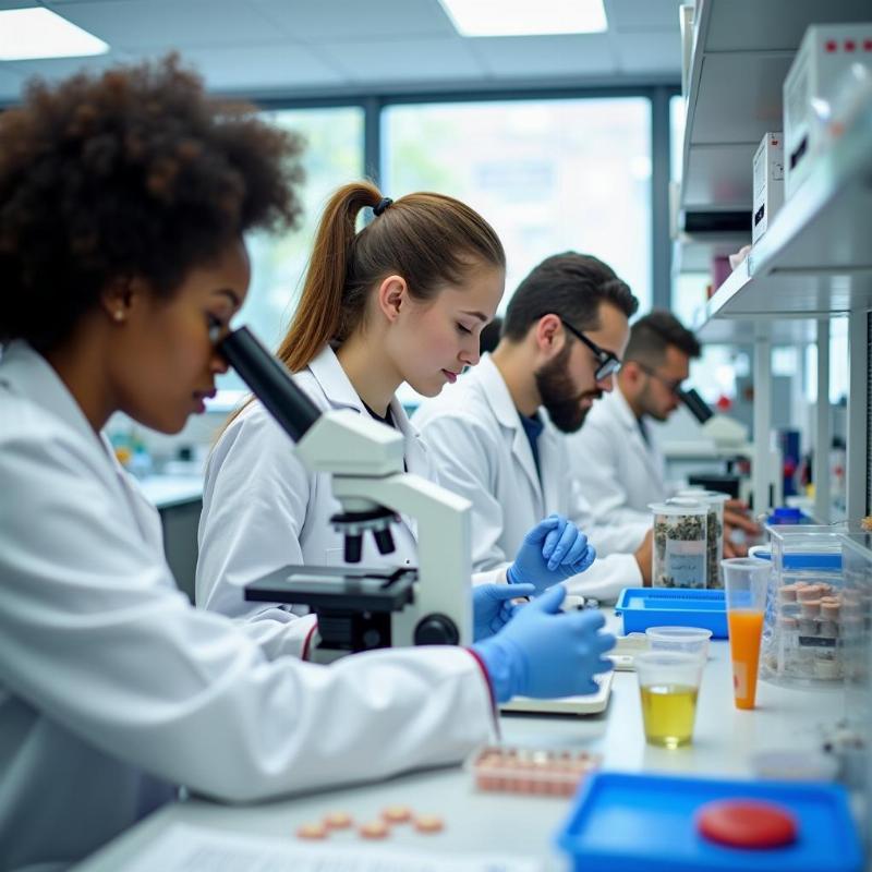 Sinh viên ngành Dược học những môn gì và thực hành các kỹ năng bào chế, kiểm nghiệm thuốc trong phòng thí nghiệm hiện đại