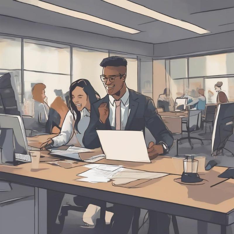 Sinh viên quản trị kinh doanh thực tập tại doanh nghiệp