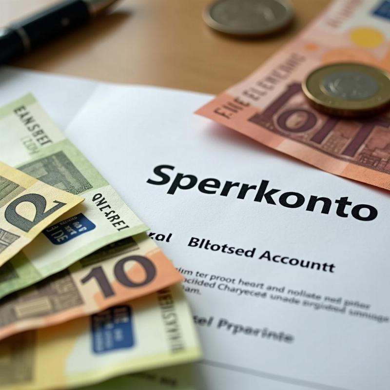 Chứng minh tài chính du học Đức qua tài khoản phong tỏa là yêu cầu bắt buộc, đảm bảo bạn đủ chi phí sinh hoạt