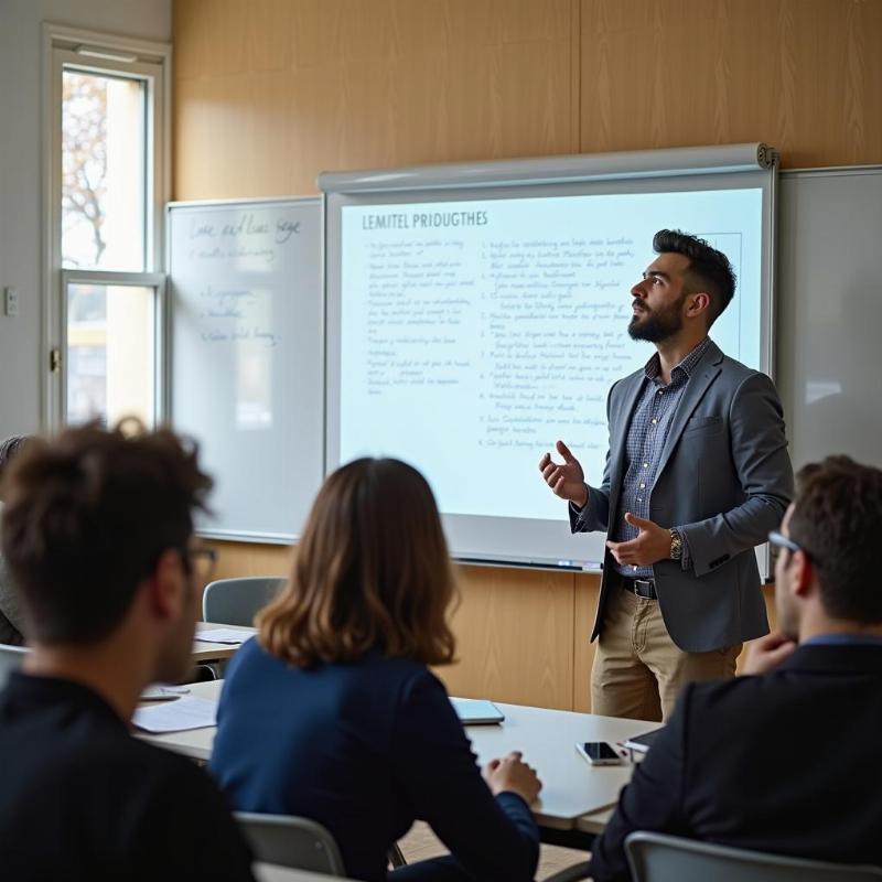 Cử nhân ngành văn học làm nghề giảng dạy và nghiên cứu chuyên sâu