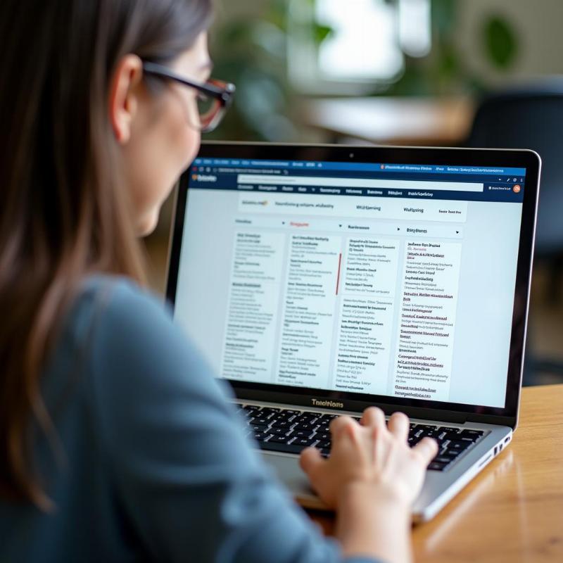 Sinh viên khối C tìm hiểu cơ hội việc làm trên các nền tảng tuyển dụng uy tín như TopCV