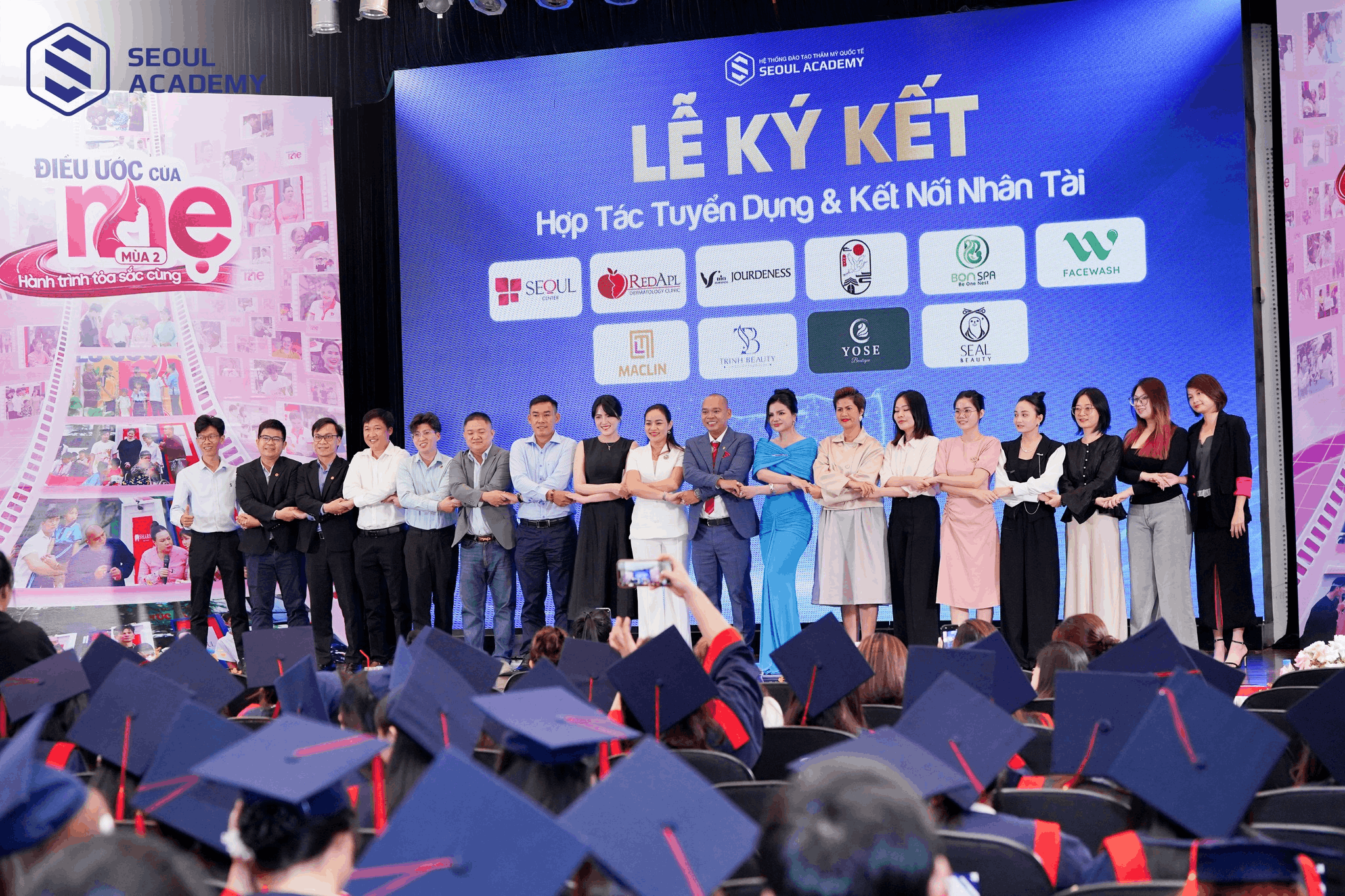 Seoul Academy đã ký kết hợp tác tuyển dụng với nhiều đối tác lớn trong ngành thẩm mỹ - spa trên toàn quốc